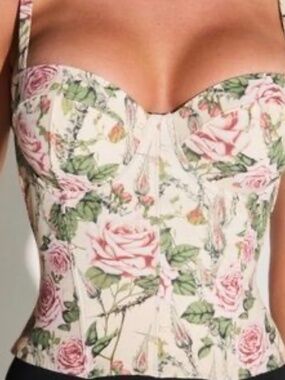 TA3 Bustier swim top Thorny Rose XL- C cup